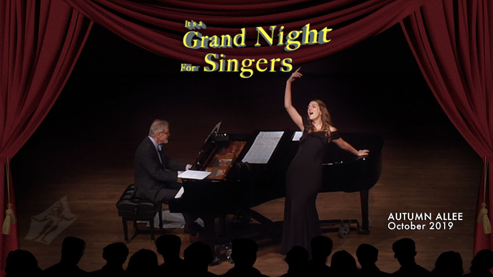 It's A Grand Night for Singers!